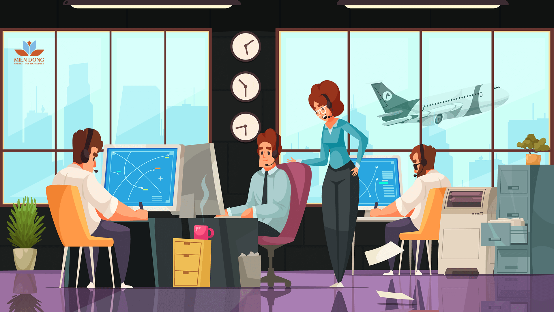 quan tri hang khong la gi